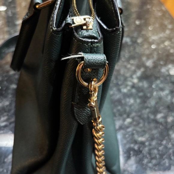 Dark Green Coach Purse - Picture 4 of 6